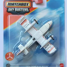 matchbox JDJ05 SKY BUSTERS TWIN ENGINE BLAZE BUSTER TOY PLANE-picture-40