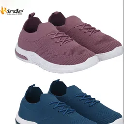 birde Combo Pack of 2 Premium Sports Shoes Running Shoes For Women image 1