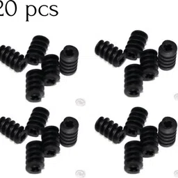 yellow tommy Technic Gear Worm Screw 4716 Compatible with all Building Blocks, 20 Pcs image 3