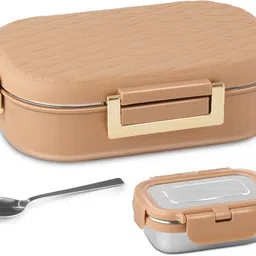 jaypee LUX Insulated 4 sided lock Lunch box for School, College & Office Goers Gifting 1 Containers Lunch Box-picture-24