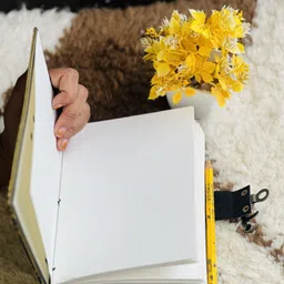 nizam handiicraft Moon Sepical Printed Diary Notebook With Lock Clasp For Gift/Office Use A5 Diary 200 200 Pages image 4