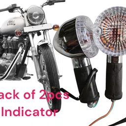 bikebloom Side, Rear, Front Incandescent Indicator Light for Royal Enfield Electra-picture-27