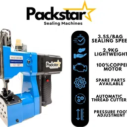 universal traders & manufacturers Packstar Heavy Duty High Speed Bag Closer Machine | 2000 Stitches Per Minute Electric Sewing Machine image 3