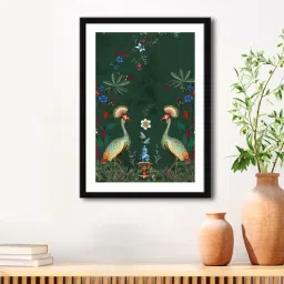 999store Floral Green Vinyl Painting-picture-31