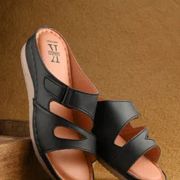 karaddi Women Ortho-Ease Anti-Sweat with Acupressure Wedges Sandal-picture-24