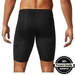 livsaucy Solid Men Black Tights image 2