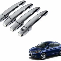 Stylish Door Catch Car Handle Cover Chrome Finishing Suitable for Tata Tigor car Car Grab Handle Cover-image-39