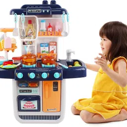 fayme international Big Size Kitchen Toys set for Girls with Realistic Lights & Sounds toy for kids image 3
