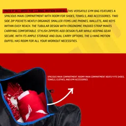li-ning Motion Duffel Bag image 4