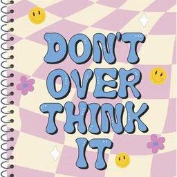 write on white Spiral Longbook Pink Checkered A4 Notebook Ruled 200 Pages-picture-37