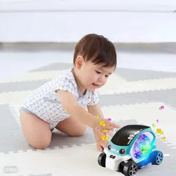 fferons BEST BUY Musical/Dancing/Lighting Stunt 09 Future Car Rotate 360° With Multicolor led Flashing Light & Music Learning/educational Gift/gifting car toy image 5