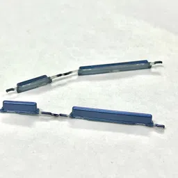 AceKing Samsung M30s : Blue Compatible Outer Power Volume Buttons External Side Keys Power ON/OFF Button image 2