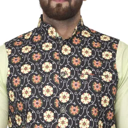 abh lifestyle Printed Men Waistcoat image 4