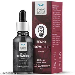 Bombay Shaving Company Beard Oil Onion Growth Oil 10X Nourishing Oils For Stronger, Fluffier & Shinier Beard 30ml Pack of 1-picture-31
