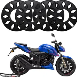 17 inch 4pc ABS Plastic PRO Disc Bike Wheel Cover New Shape For TVS Apache RTR Bike Fairing Kit-image-17