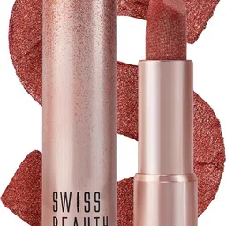 swiss beauty More Than Glitter Lipstick | Glittery Finish | Nourishing | With Vitamin C-picture-15