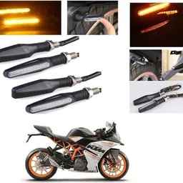 aksmit Side LED Indicator Light for Hero, KTM Universal For Bike, Universal For Bike image 4