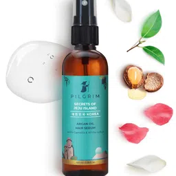 Pilgrim Set of Red Wine Face Toner & Argan Oil Hair Serum 100 ml each image 2