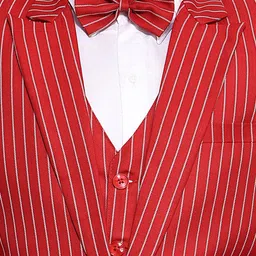 BAESD Boys 4-Pcs Single-breasted Party Suit Set image 2