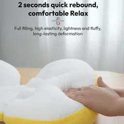 staranddaisy Cotton Pregnancy Pillow Pack of 1 Solid image 3