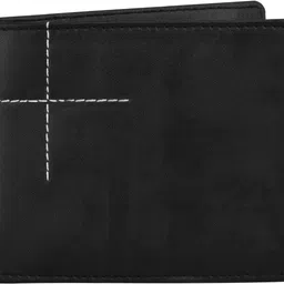 vjcreation Men Casual, Evening/Party, Formal Black Artificial Leather Wallet image 2