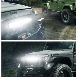 fabtec High Power Brightness 96 Led's IP67WaterProof Bar light Universal Fog Lamp Car, Van LED (12 V, 35 W) image 5