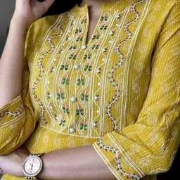 sanwalisakhi Women Khadi Cotton Kurta Pant Set image 5