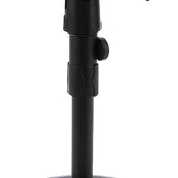 eightiz Foldable Desk Table Microphone Stand Computer Mic Tripod Stand Angle Adjustable Folding Holder Mount Desk Stand image 1