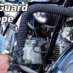 pnk rope -378 Bike Crash Guard Rope image 5