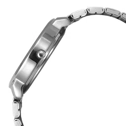 Helix Men Brass Dial & Stainless Steel Bracelet Style Straps Analogue Watch TW031HG21 image 4