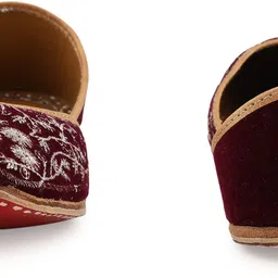 asidea Partywear Punjabi jutti for women Jutis For Women image 2