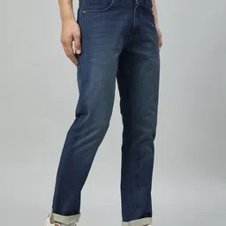 duke Men Regular Mid Rise Green Jeans image 4