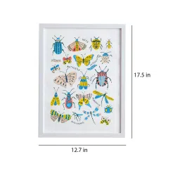 zookeeper Rain Dancers Multicolour Acrylic Framed Art Print image 3