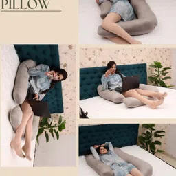 siroki Microfibre Solid Pregnancy Pillow Pack of 1 image 3