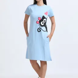 green wild Women Nightshirts-picture-23
