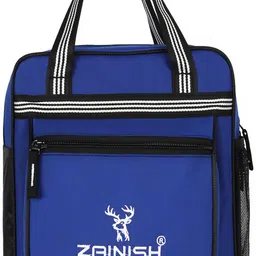 zainish Insulated Tiffin Bag with Bottle Holder & Spoon Section Waterproof Lunch Bag-picture-39
