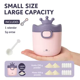 guchigu Baby Portable Formula Dispenser, Travel Milk Powder Formula Container - Plastic image 3