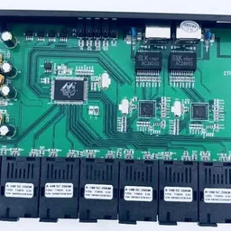 RAMEX Gigabit Ethernet Media Converter 4 Port RJ45 + 2 SC 1000Mbps 20KM 1 Ports 1000 Mbps Network Switch image 4