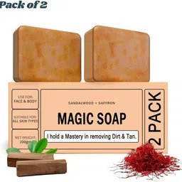 Ai Soaps Sandalwood & Saffron Magic Soaps For Bath Men & Women-image-50