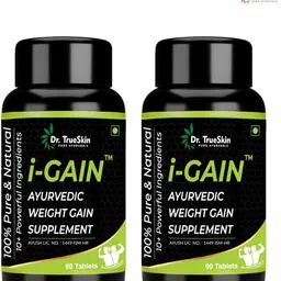 dr.trueskin i-Gain Weight Gain Strength Energy Tablets ++ 2Pcs Nutrition Bars-picture-28