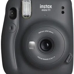 FUJIFILM Instax Mini 11 Instax Mini 11 with Black Pouch and 10 Shot film Instant Camera Instant Camera image 2