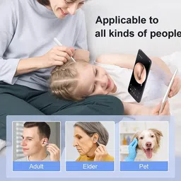 ziloty Wireless Ear Cleaning Endoscope Kit with HD Camera,WiFi Connection & 6 LED Light image 4