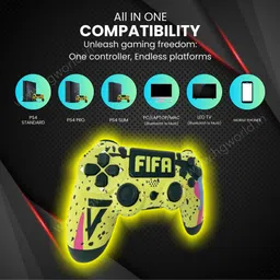 HG WORLD Wireless Controller Compatible with PlayStation 4 DualShock 4 With USB Cable Motion Controller image 5
