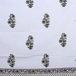 go texstylers Cotton 6 Seater Floral Table Cover image 2