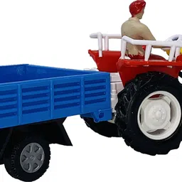 techzage FK_CT- Tractor With Trolley(Yellow) image 3