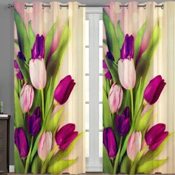 s4v 154 cm (5 ft) Window Polyester Room Darkening Curtain Single Curtain-picture-12