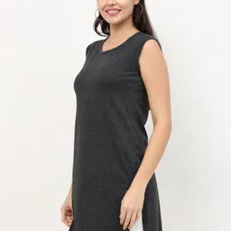 fleximaa Women Black Tank Top/Vest image 3