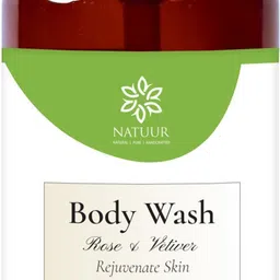natuur Rose & Vetiver Body Wash 300ml - Rejuvenating Skin Care, For Clean & Fresh Skin-picture-28