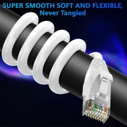 Sadow LAN Cable 1 m Meter High Speed RJ45 CAT5E Ethernet Lan Cable Network Patch Cord image 2