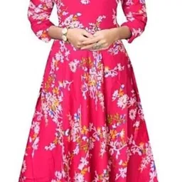 chhavni Printed Viscose Rayon Stitched Flared/A-line Gown-picture-15
